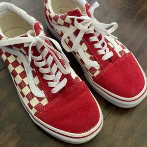 Vans Old Skool Racing Red/White